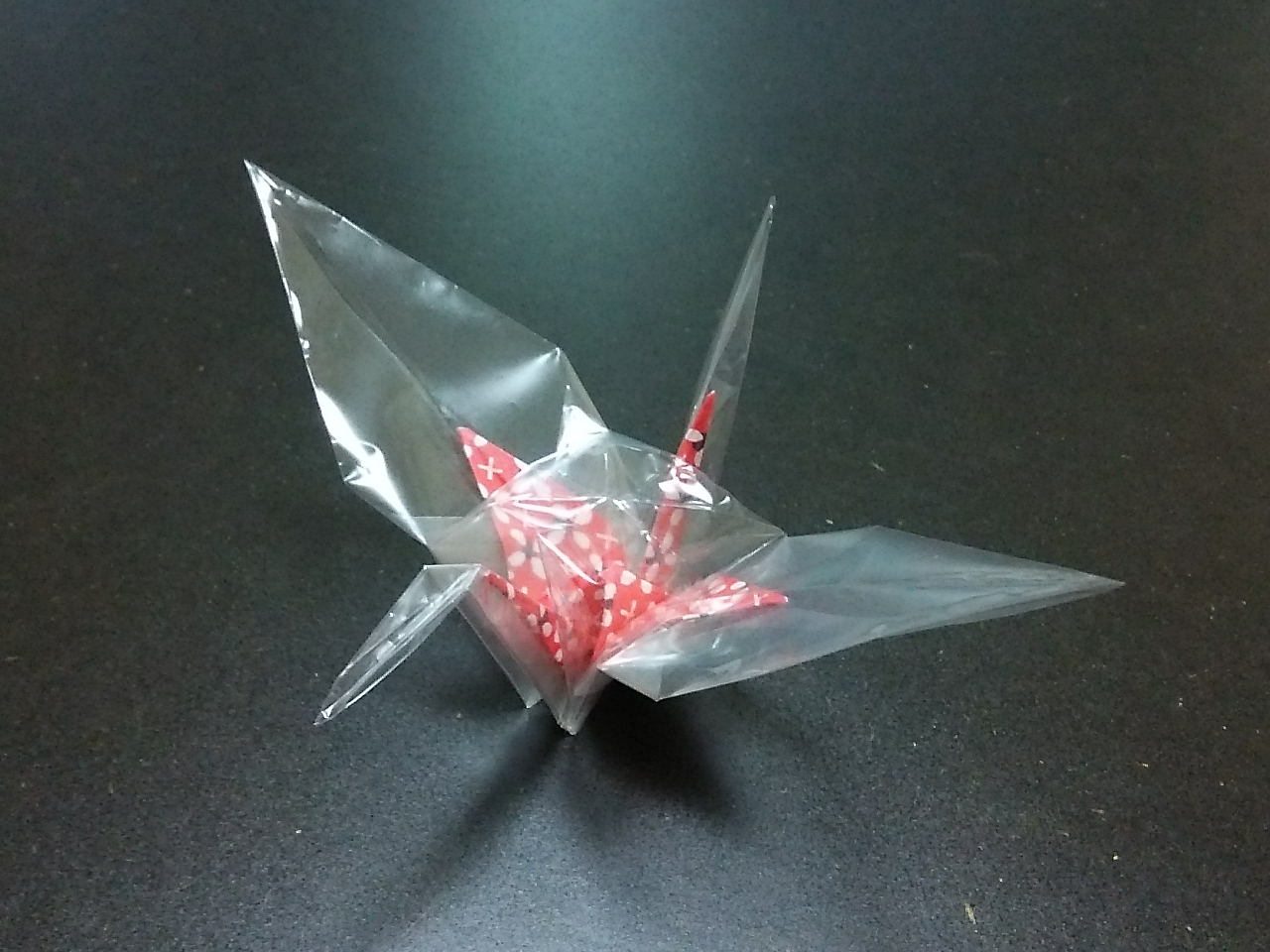 折り紙　鶴１